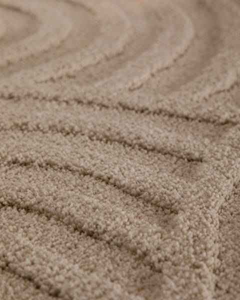 Badteppich Fiete Beige - Sandbraun