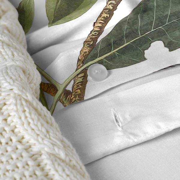 Bettbezug Blooming Textil - 260 x 1 x 240 cm