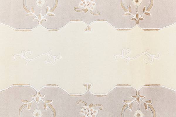 Tapis de passage Darya DCCCXCIV Beige - Laine - 84 x 1 x 201 cm