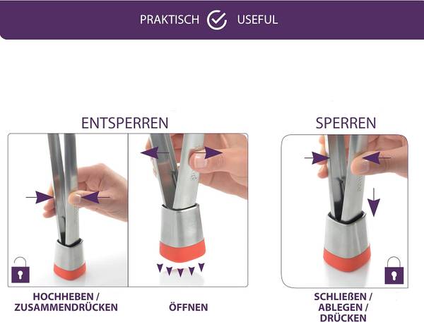 Pince de cuisson Express Vert - Silicone - 5 x 4 x 28 cm