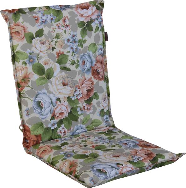 Stuhlauflage mit Stehsaum Wolfgangsee Beige - Textil - 49 x 6 x 45 cm