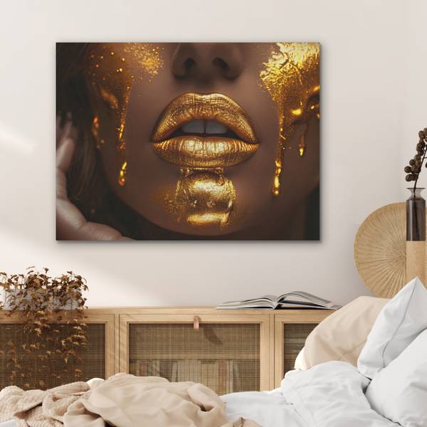 AKUSTIKBILD Frau 80 x 60 cm