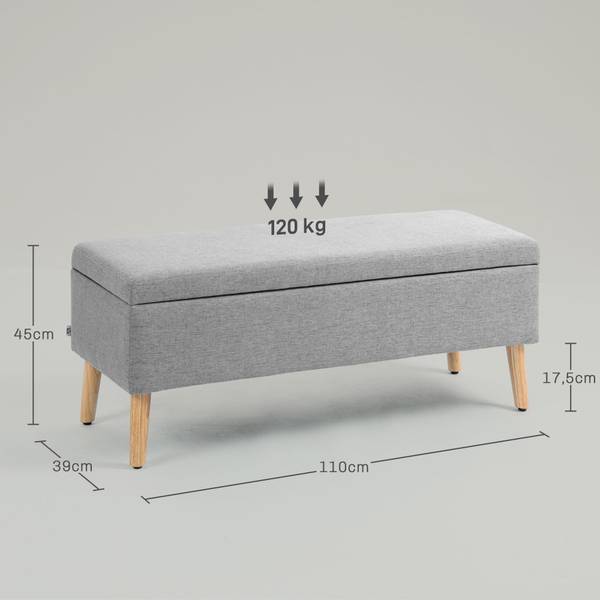 Banquette 838-175V00GY Gris