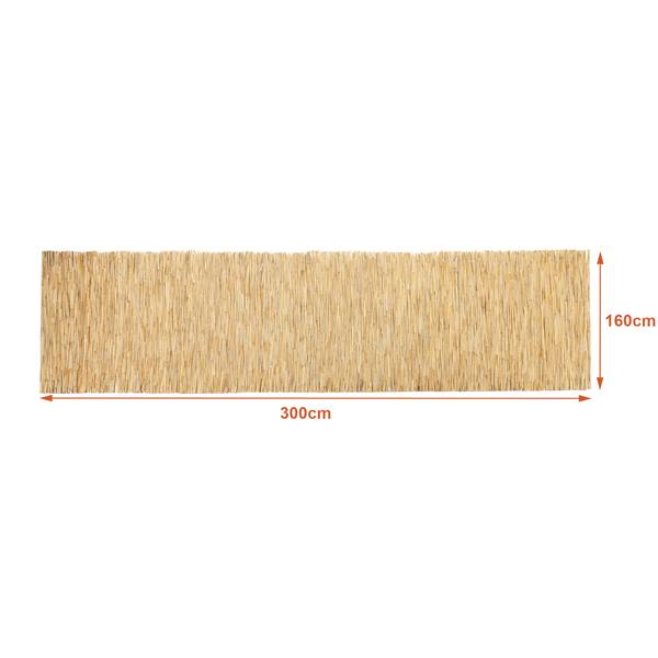 Canisse en roseau Abbateggio 300 x 160 cm