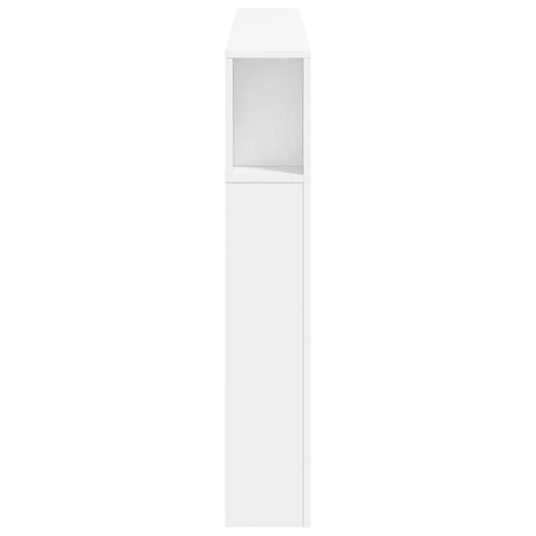 LED Kopfteil 3033086 Weiß - Breite: 160 cm