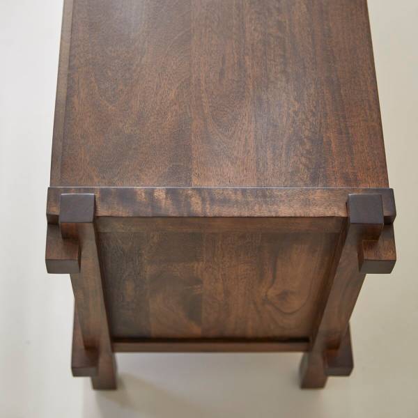 TV-Schrank Arko Braun - Mango - 121 x 56 x 40 cm