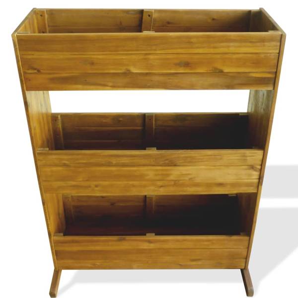 GartenHochbeet M626235 Braun - Massivholz - 41 x 115 x 70 cm