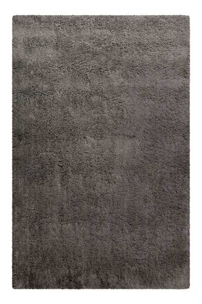 Hochflorteppich Rossi Grau - 70 x 140 cm