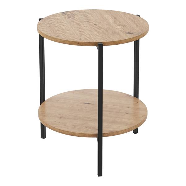 Beistelltisch Kuopio Beige - Metall - 40 x 50 x 40 cm