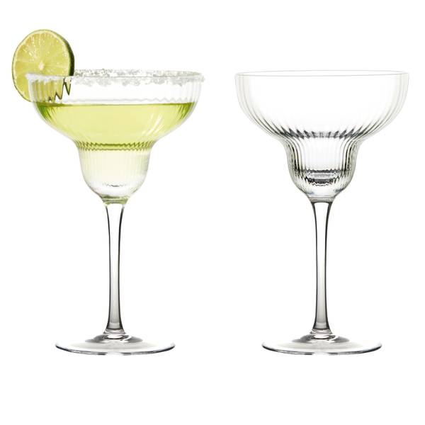 Margarita-Gläsern Empire 2er-Set Glas - 24 x 19 x 12 cm