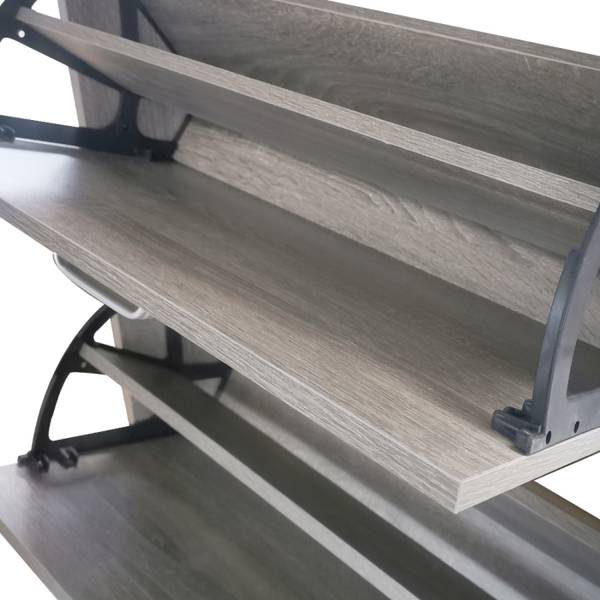Schuhschrank JUNZEA02G-BRUIN Braun - Graubraun