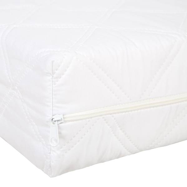 Matratze 2721 Weiß - Microfaser - Polyester - 80 x 10 x 160 cm