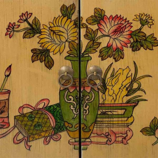 Sideboard 4523330092 Blau - Holz teilmassiv - 90 x 87 x 40 cm