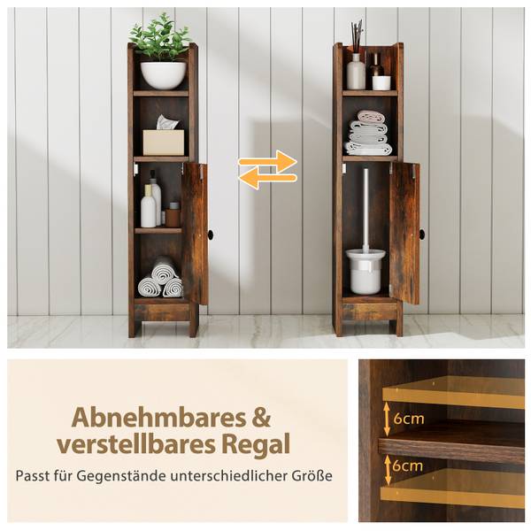 Badschrank VH34007 Dunkelbraun