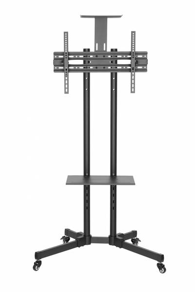 TV-Stand LUMT1028B Schwarz - Metall - 88 x 180 x 66 cm
