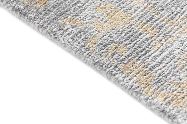 Tapis Darya DCLXXIII Gris - Laine - 130 x 1 x 193 cm