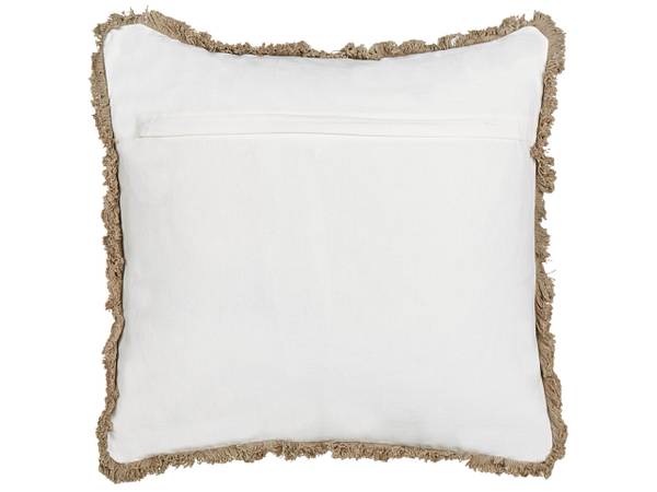 Dekokissen PSILOTALES 2-tlg Beige - Weiß - Naturfaser - 45 x 15 x 45 cm
