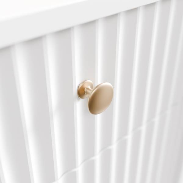 Schminktisch Samira mit Hocker Melly Weiß - Holzwerkstoff - 115 x 137 x 40 cm