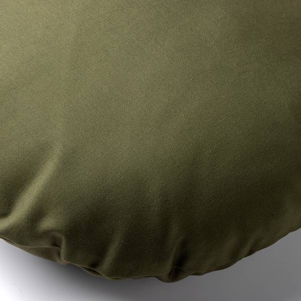 SOL - Outdoorkissen Ø40 cm - wasserabwei Grün - Polyester - 40 x 10 x 40 cm