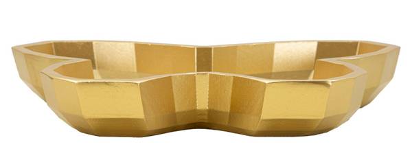 Svuotatasche Butterfly Gold - Harz - 21 x 3 x 18 cm