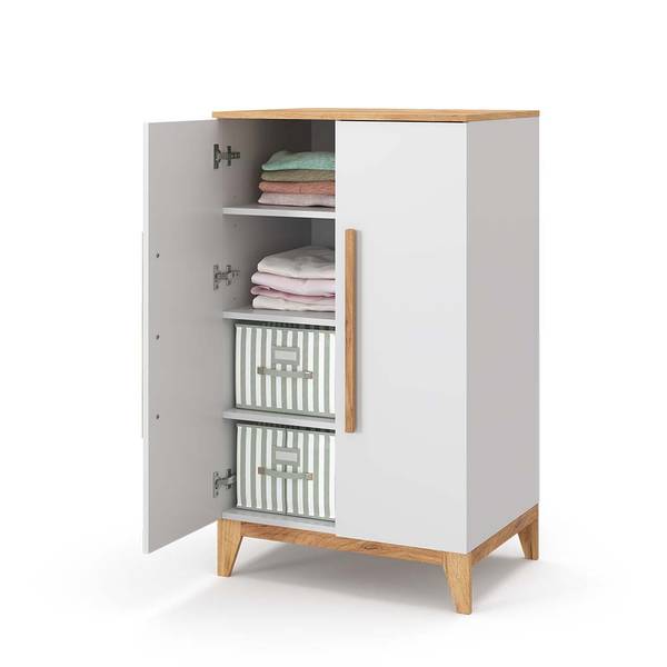 Armoire pour enfants Malia 39966 Chêne - Blanc