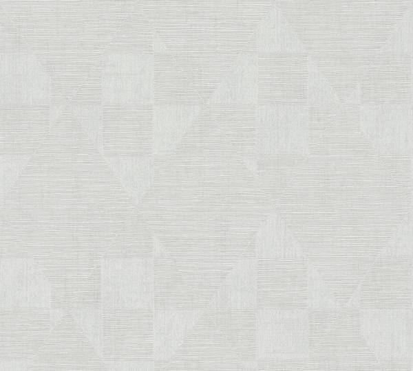 Vliestapete Torvani Beige - Grau