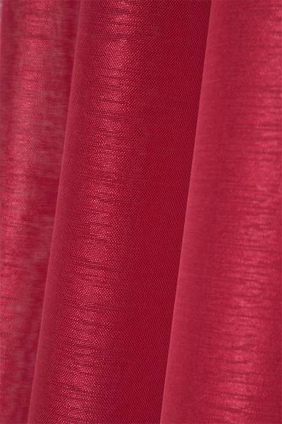 Vorhang LINWOOD Rot - Textil - 140 x 260 x 1 cm