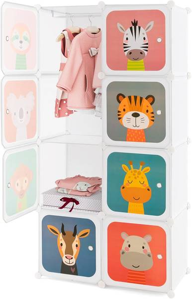 Kinderplank VL32353ITNL wit - kunststof - 37 x 145 x 75 cm