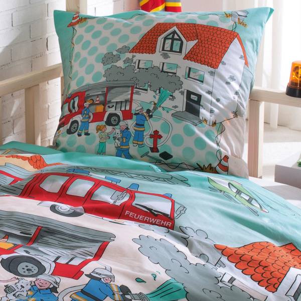 Kinder-Bettwäsche 137935 2-teilig Textil - 100 x 1 x 135 cm