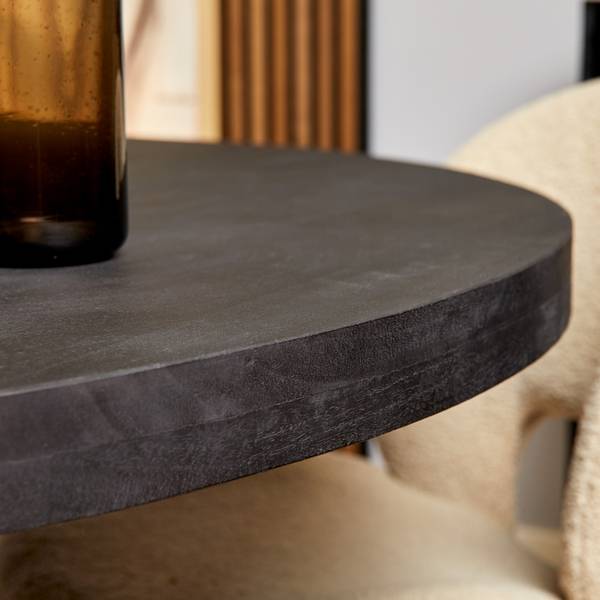 Esstisch DENVER Schwarz - Massivholz - 110 x 76 x 110 cm