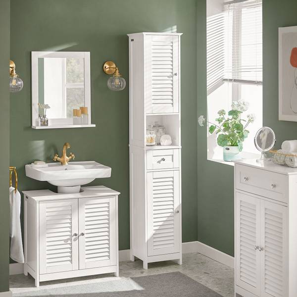 Hoge kast FRG236-W wit