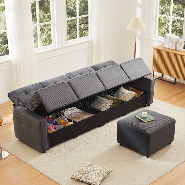 Ecksofa CHANGE Ⅳ Grau