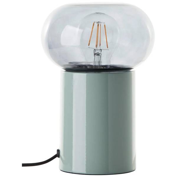 Tischleuchte NALAM 94702/76 Glas Grau - Grün - Höhe: 4 cm