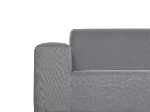 Tuinsofa ROVIGO zwart - grijs