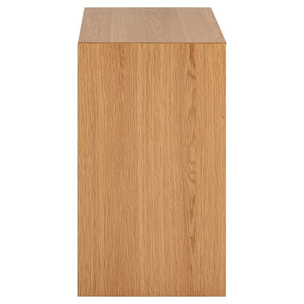 Table de chevet Arlon Marron - En partie en bois massif - 45 x 60 x 35 cm