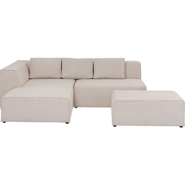 Ecksofa Infinity Beige - Polypropylen - 306 x 70 x 182 cm