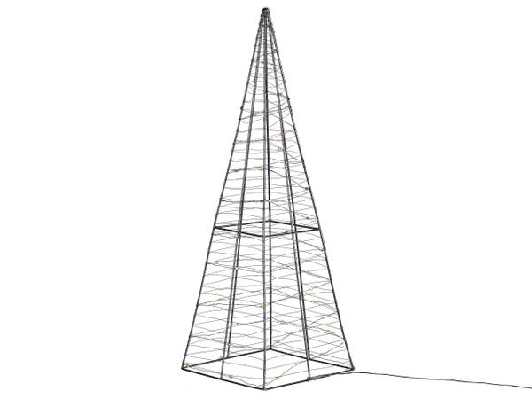 Décoration LED PUKSALA Argenté - Métal - 20 x 60 x 20 cm