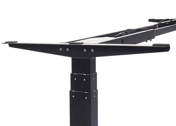 Gestell D40 für Eck-Schreibtisch Schwarz