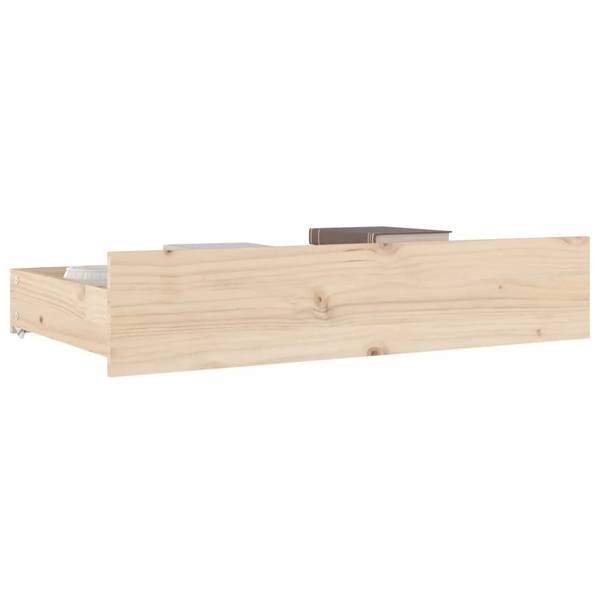 Bettschublade 3013831 4er Set Holz - Breite: 90 cm