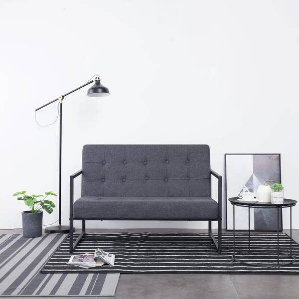 Sessel 297434 Grau - Stahl - 78 x 81 x 114 cm