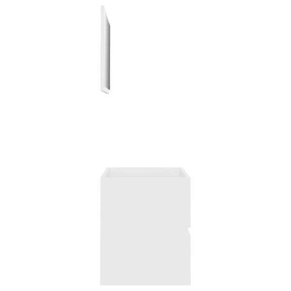 Meubles de bain 3005550 (lot de 2) Blanc