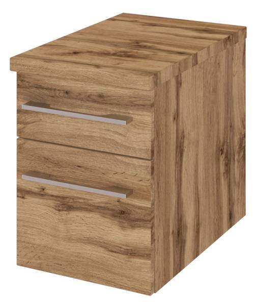Waschtisch-Set Davos 90cm Braun - Holzwerkstoff - 90 x 180 x 47 cm