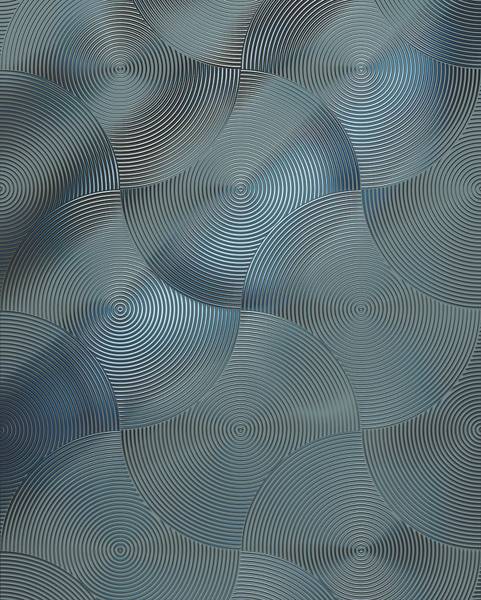 Fototapete 611888 Grau - Papier - 200 x 250 x 250 cm