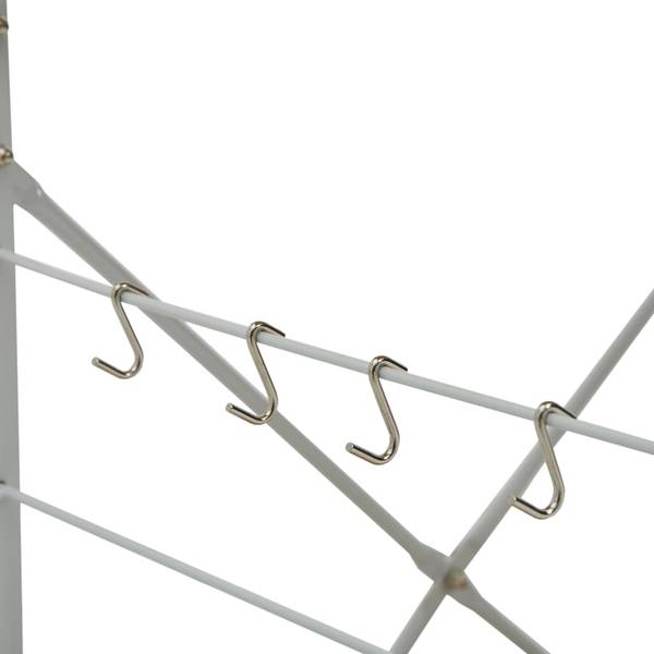 Magnetronkast 3002409 bruin - wit - plaatmateriaal op houtbasis - 40 x 123 x 60 cm