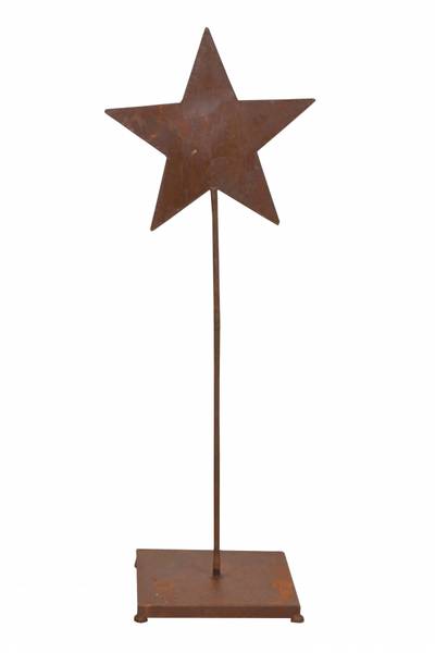 Metall-Stern Richi Braun - Eisen - 32 x 90 x 26 cm
