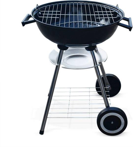 Holzkohlegrill Maxx Schwarz - Metall - 44 x 60 x 42 cm