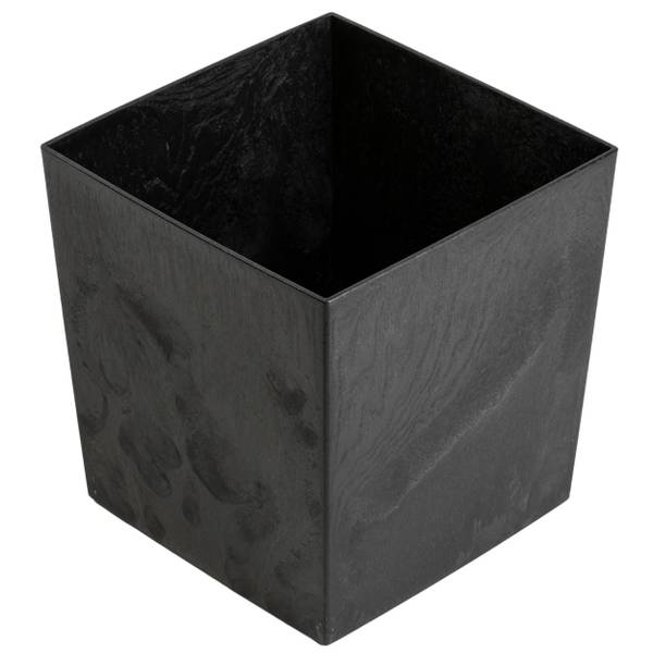 Blumentopf Flore 3er-Set Schwarz
