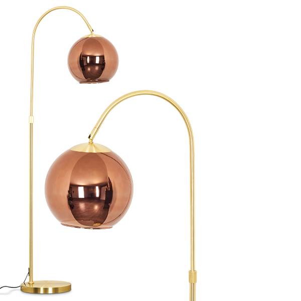 Stehlampe Cesaro Metall - 25 x 140 x 52 cm