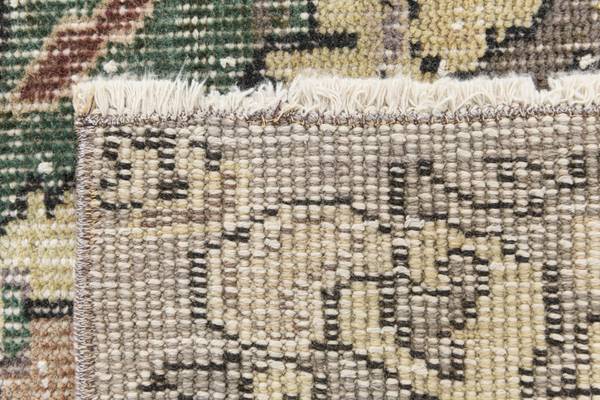 Tapis Ultra Vintage DCXXXV Jaune - Laine - 201 x 1 x 295 cm