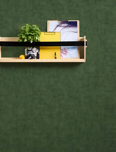 Vliestapete 373347-GU Grün - Kunststoff - 53 x 1 x 1005 cm